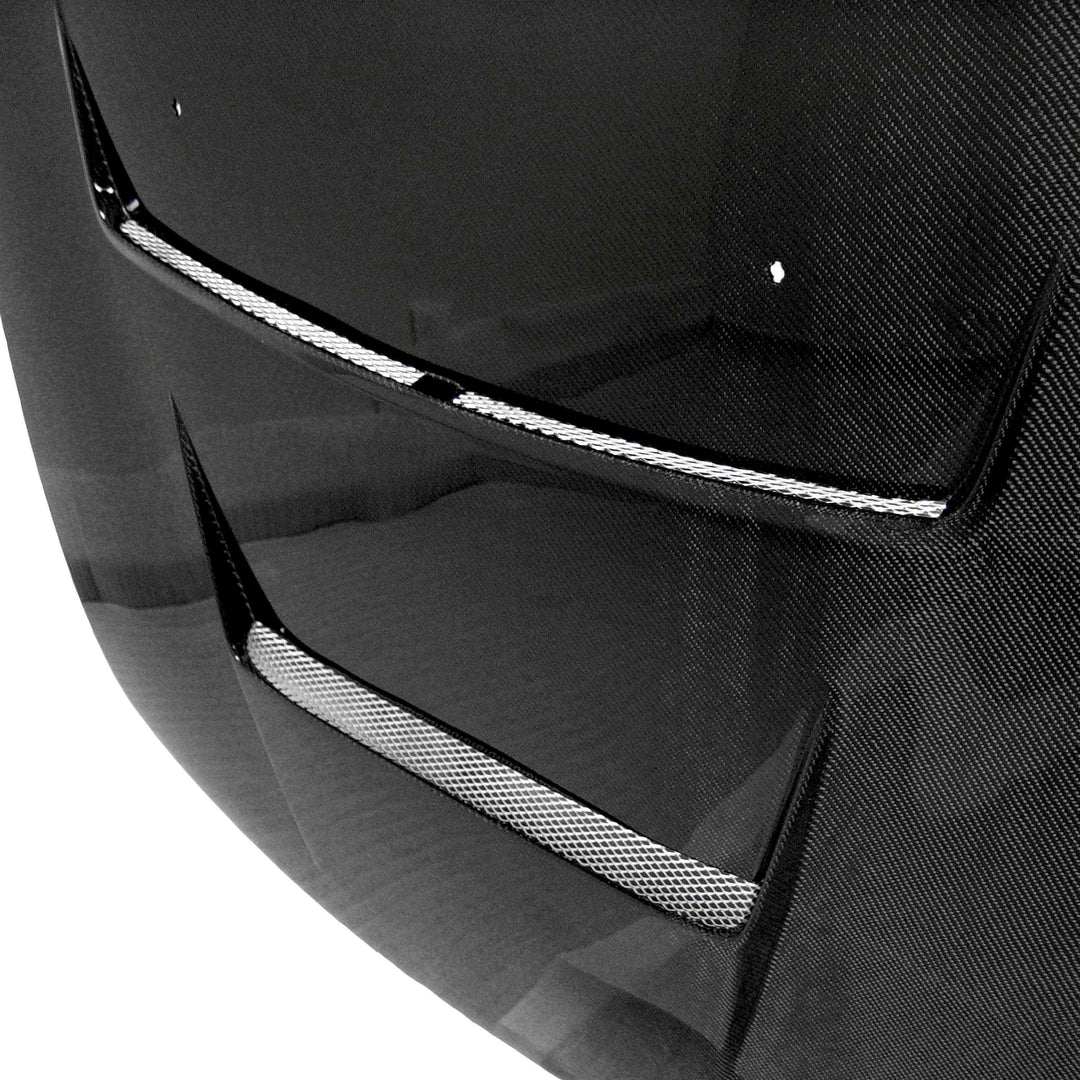 Seibon DV-Style Carbon Fiber hood for 1995-1996 Nissan 240SX - image 2