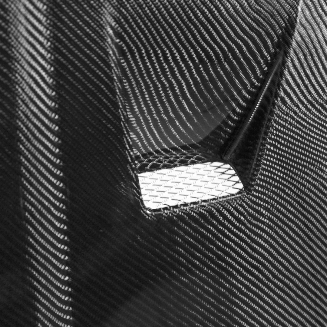 Seibon JU-Style Carbon Fiber hood for 1995-1996 Nissan R33 GT-R - image 2