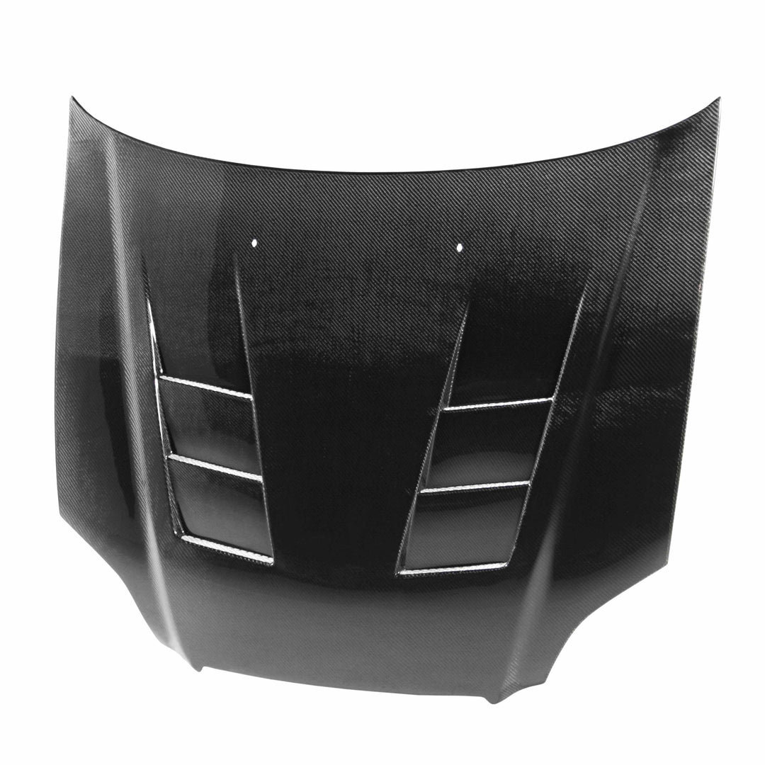Seibon TS-Style Carbon Fiber hood for 1996-1998 Honda Civic - image 1