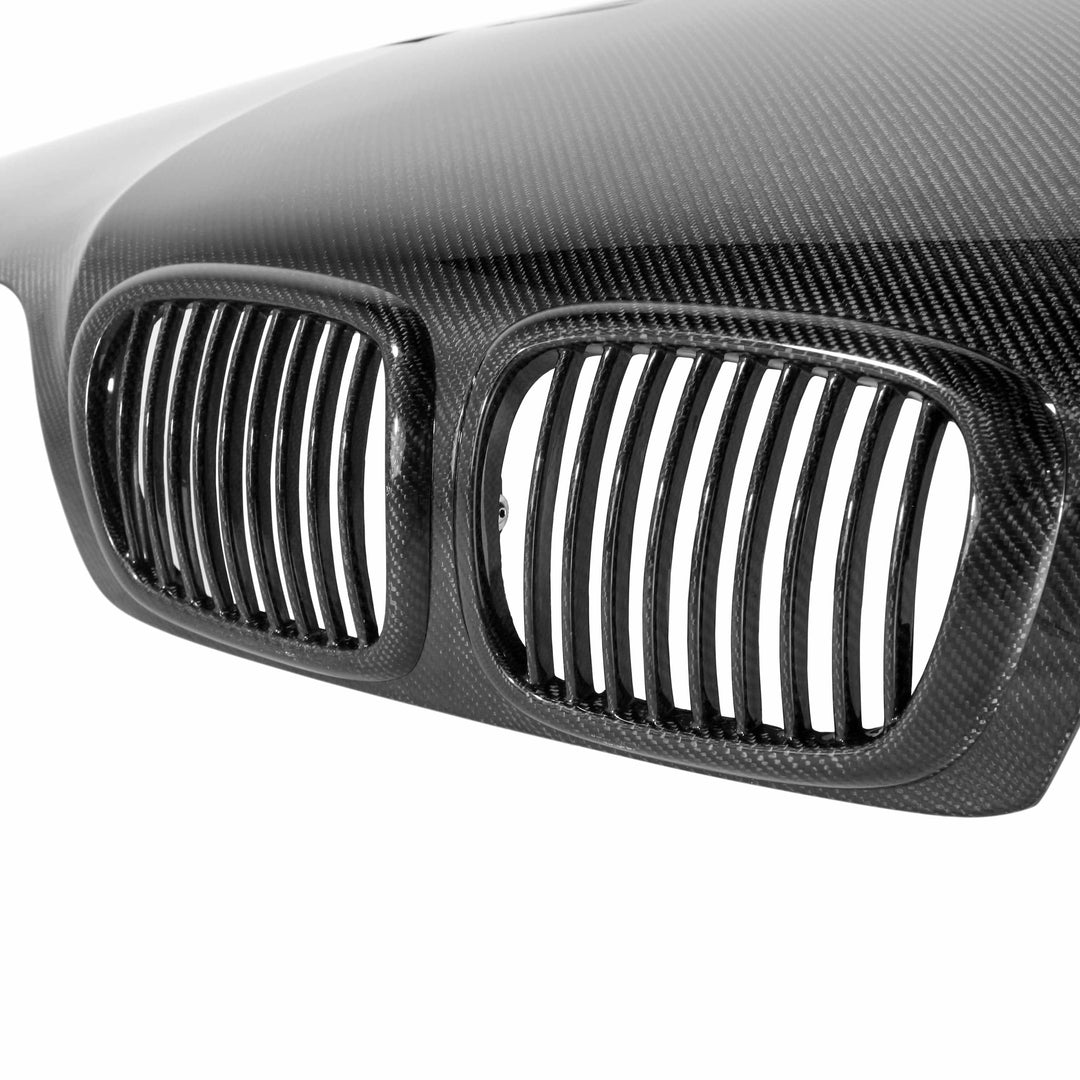 Seibon GTR-Style Carbon Fiber hood for 1997-2003 BMW E39 - image 5