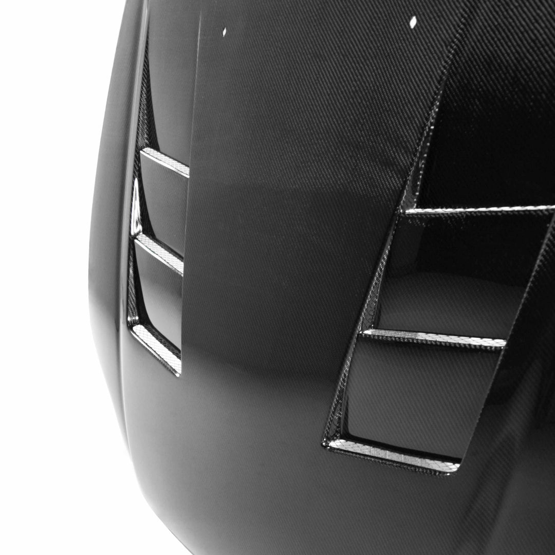 Seibon TS-Style Carbon Fiber hood for 1999-2000 Honda Civic - image 4