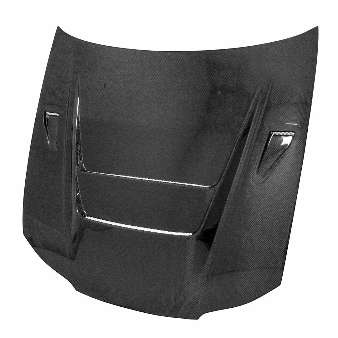Seibon DVII-Style Carbon Fiber hood for 1999-2001 Nissan S15 - image 1