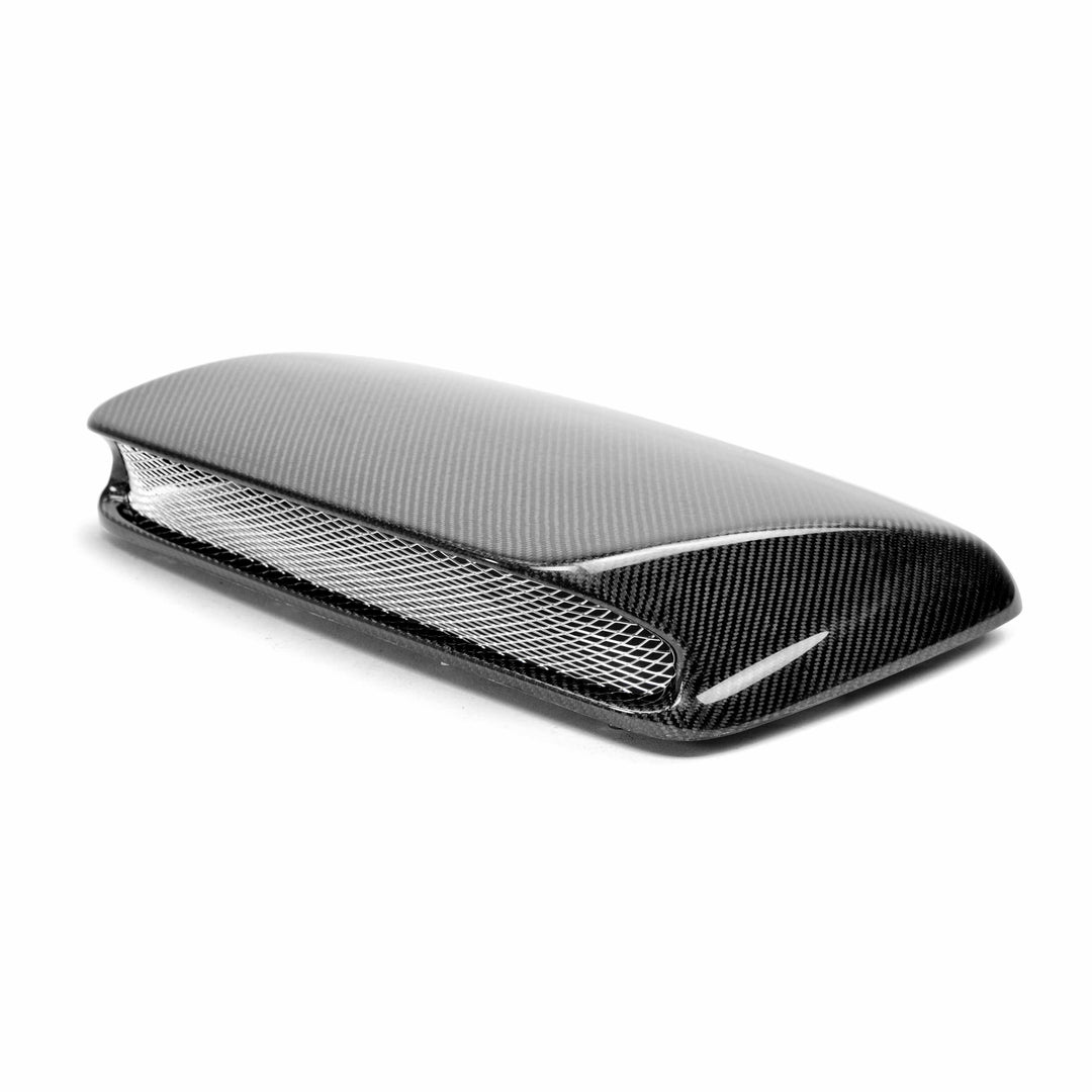 Seibon STI-Style Carbon Fiber hood scoop for 2004-2005 Subaru WRX - image 1