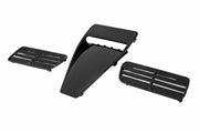 Seibon OEM-Style Carbon Fiber hood scoop for 2008-2015 Mitsubishi Lancer EVO X - image 1