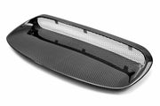 Seibon OEM-Style Carbon Fiber hood scoop for 2008-2014 Subaru WRX / STi - image 1