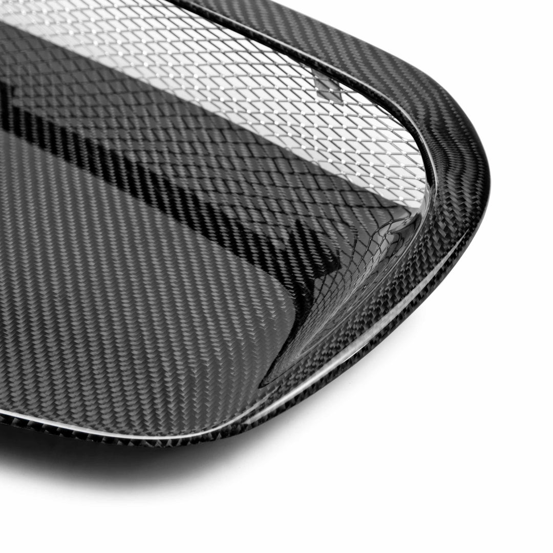 Seibon OEM-Style Carbon Fiber hood scoop for 2008-2014 Subaru WRX / STi - image 3