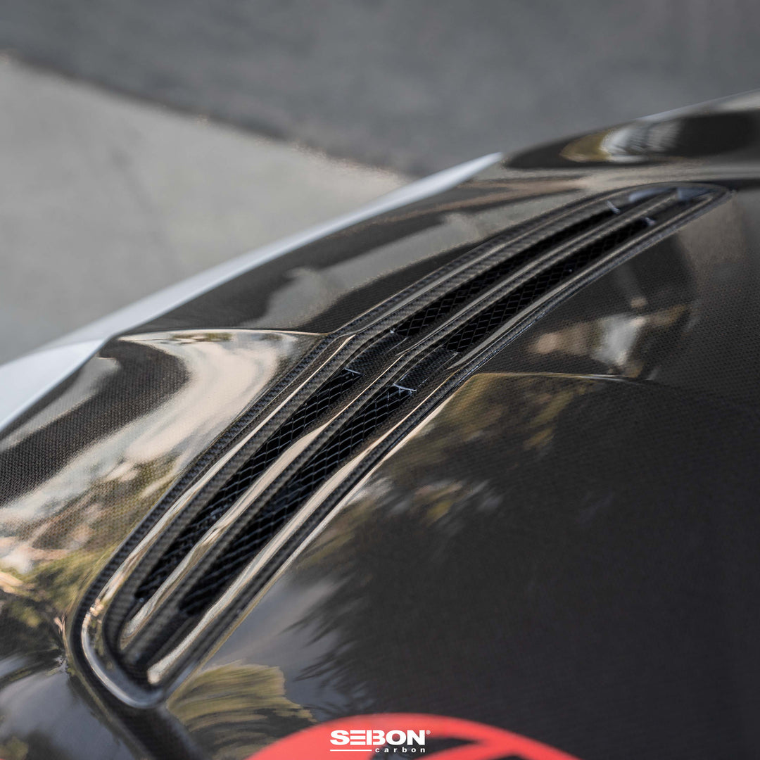 Seibon Carbon fiber Hood Vent for 2024-2026 Acura Integra Type S - image 4