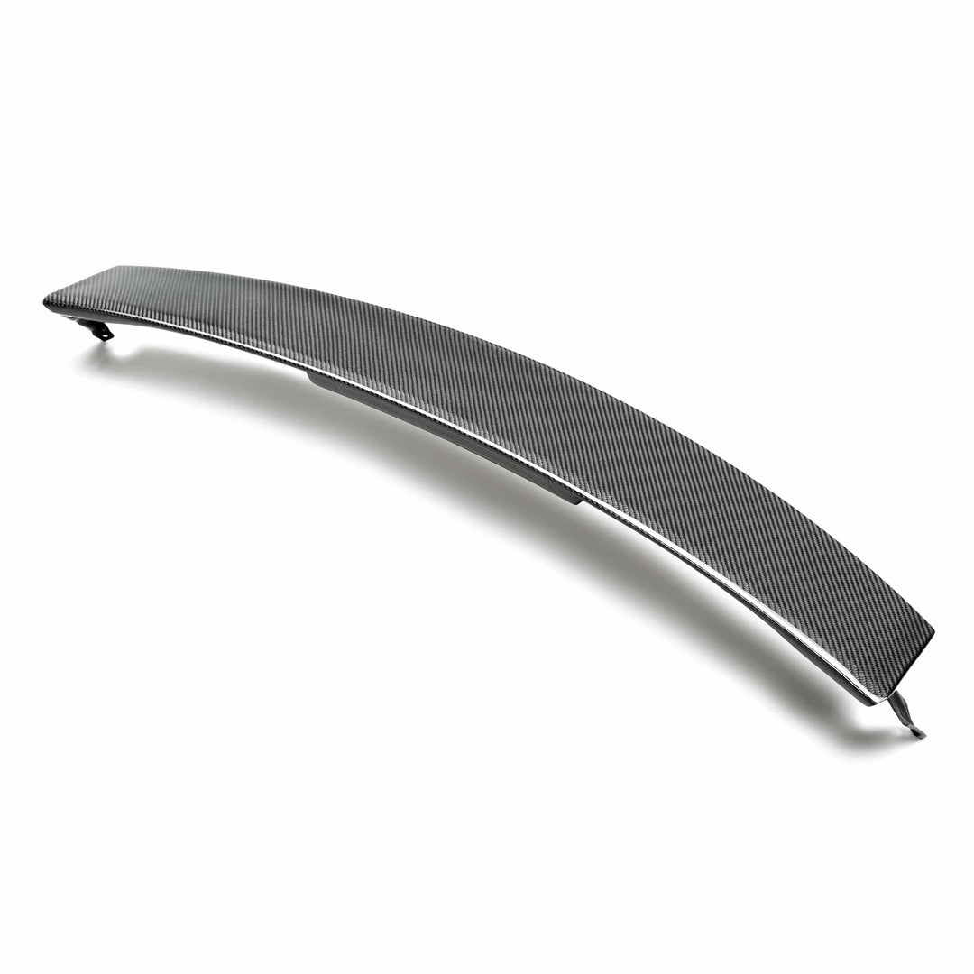Seibon Carbon fiber tailgate middle spoiler for 2017-2021 Honda Civic Type R - image 1
