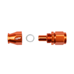 Load image into Gallery viewer, -8 AN Straight Female Aluminum Hose End (PTFE)
