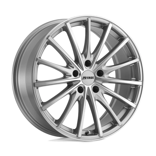 Petrol P3A SILVER W/ MACHINED CUT FACE Wheel - image 1