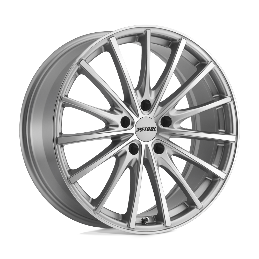 Petrol P3A SILVER W/ MACHINED CUT FACE Wheel - image 2