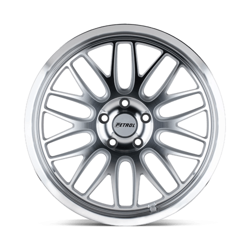 Petrol P4C SILVER W/ MACHINED FACE & LIP Wheel - image 4