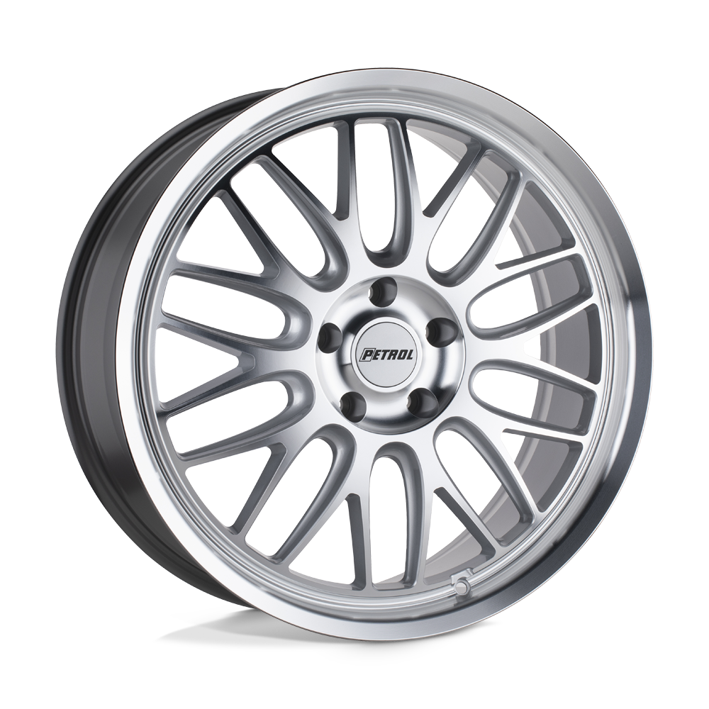 Petrol P4C SILVER W/ MACHINED FACE & LIP Wheel - image 2
