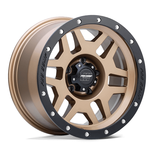 Pro Comp Alloys PA41 PHASER MATTE BRONZE W/ BLACK LIP Wheel - image 1