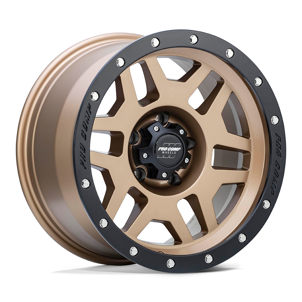 Pro Comp Alloys PA41 PHASER MATTE BRONZE W/ BLACK LIP Wheel - image 2