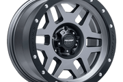 Pro Comp Alloys PA41 PHASER MATTE GRAPHITE W/ BLACK LIP Wheel - image 1