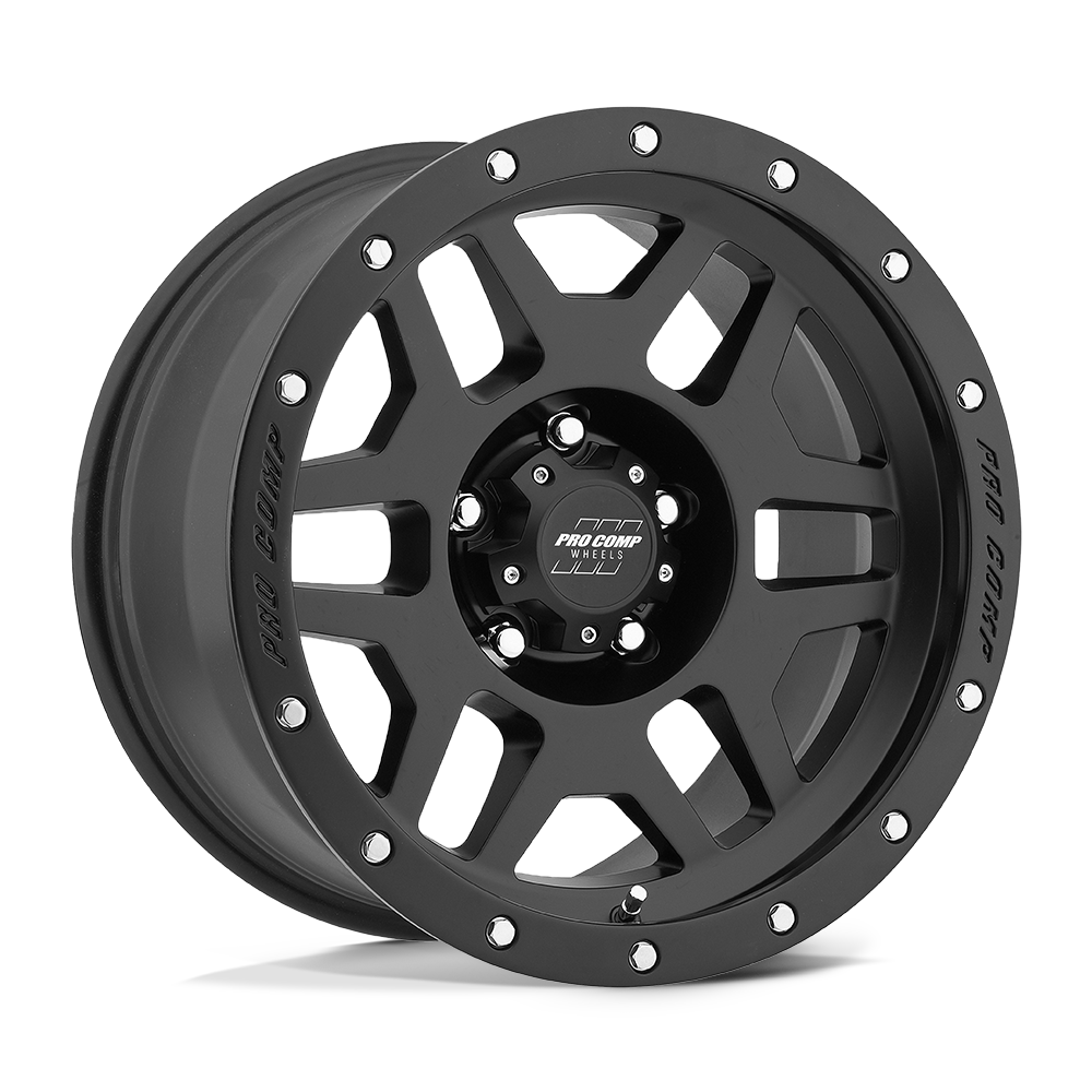 Pro Comp Alloys PA41 PHASER SATIN BLACK Wheel - image 2