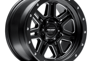Pro Comp Alloys PA62 APEX SATIN BLACK MILLED Wheel - image 1