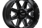 Pro Comp Alloys PA63 RECON SATIN BLACK MILLED Wheel - image 1
