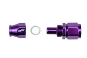 -10 AN Straight Female Aluminum Hose End (PTFE)