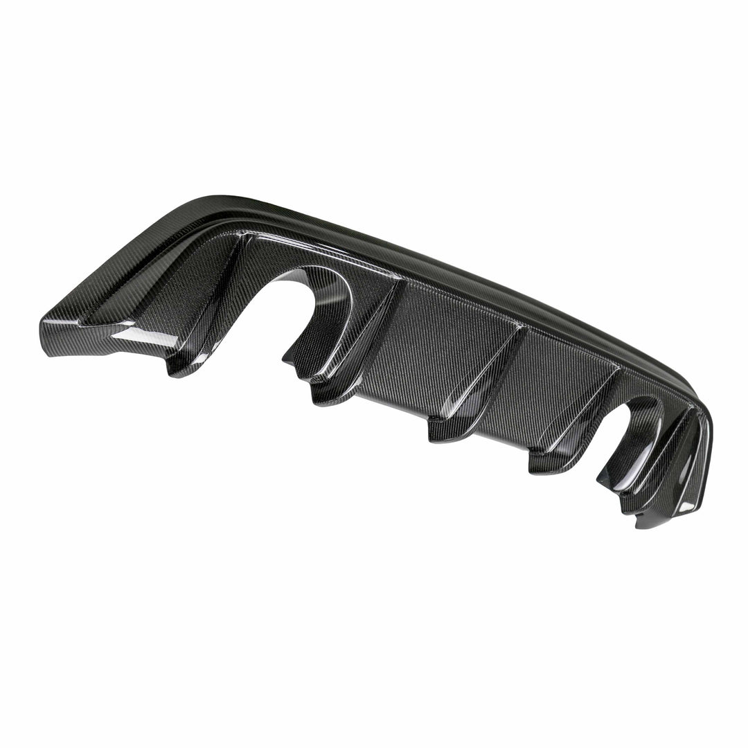 Seibon Carbon fiber rear diffuser for 2016-2018 Ford Focus RS - image 1