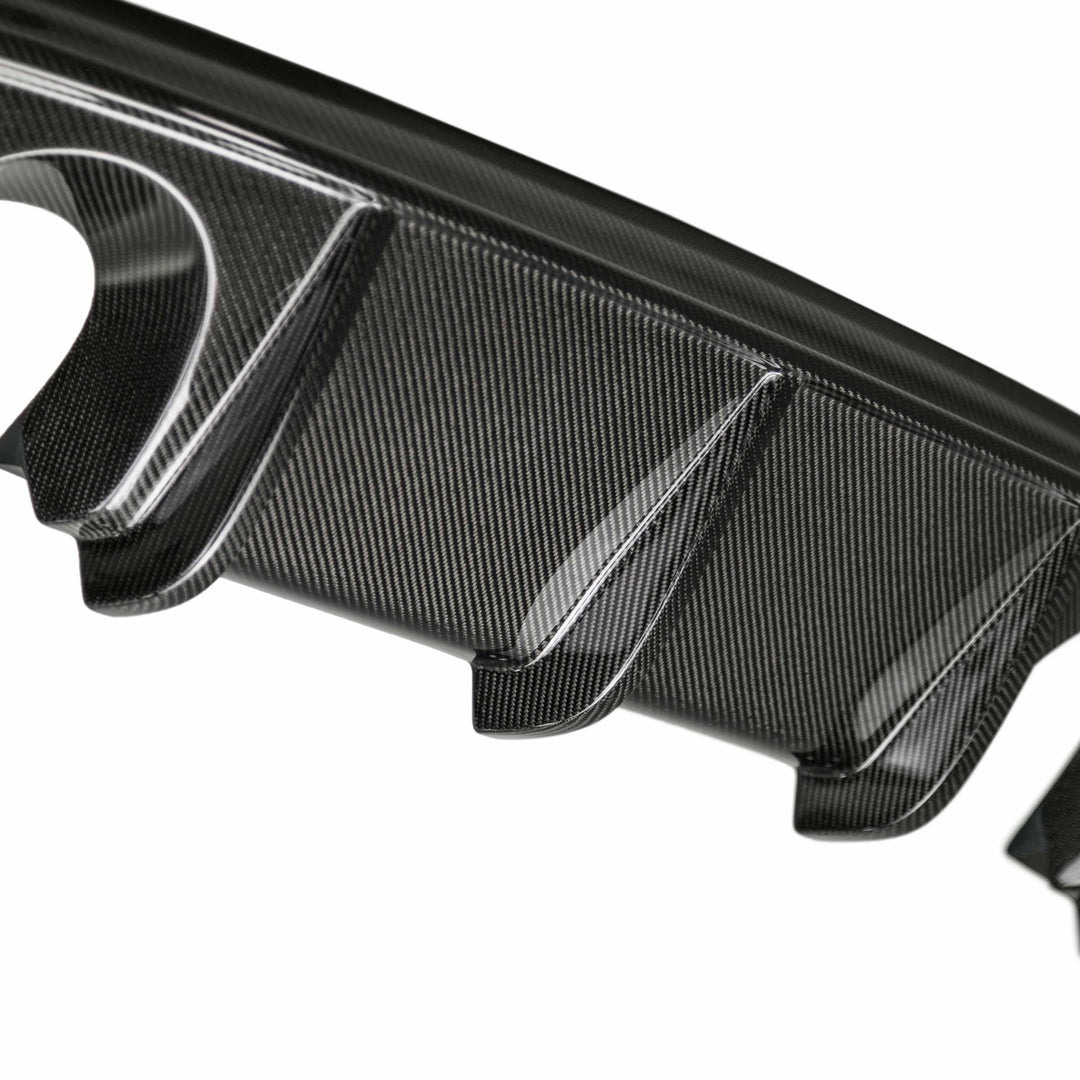 Seibon Carbon fiber rear diffuser for 2016-2018 Ford Focus RS - image 3