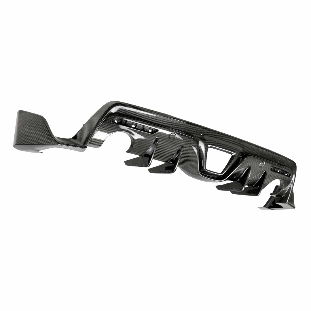 Seibon MB-Style Carbon Fiber rear diffuser for 2020-2026 Toyota GR Supra - image 1