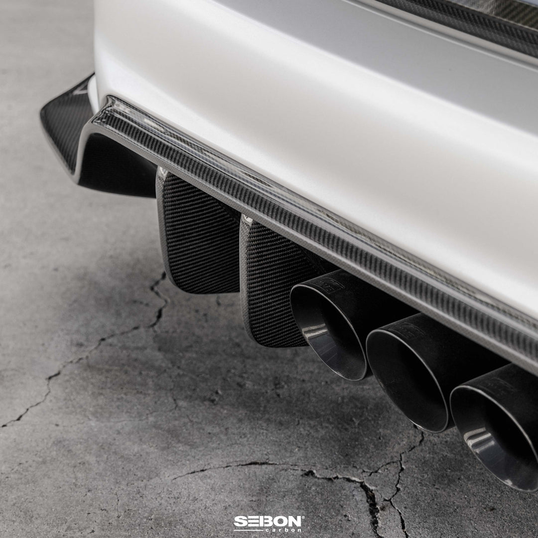Seibon MB-Style Carbon Fiber rear diffuser for 2023-2026 Honda Civic Type R - image 11