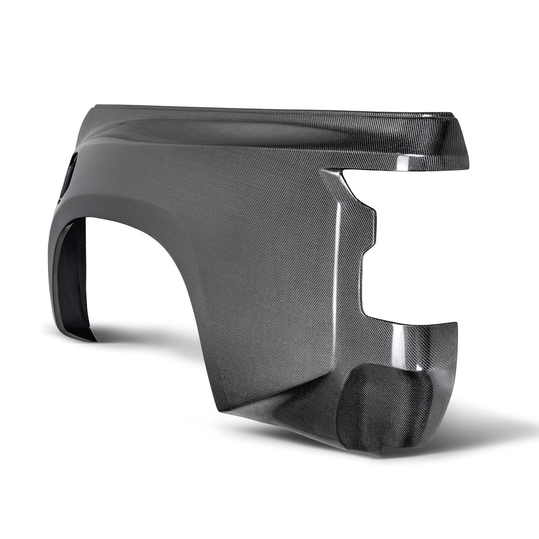 Seibon MB-Style Carbon Fiber bedsides for 2022-2024 Nissan Frontier (2" rise & 4" wider) - image 3