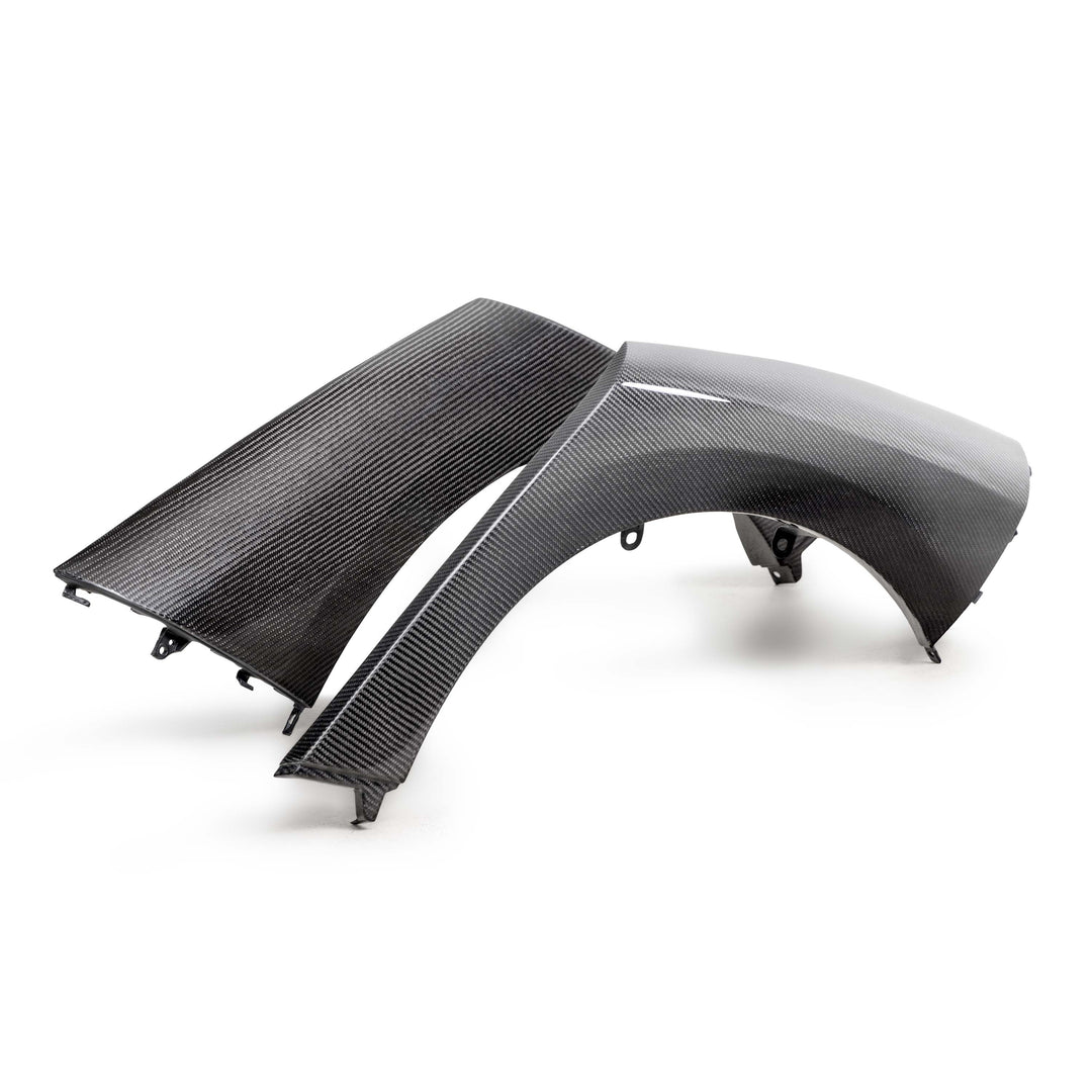 Seibon Carbon Fiber Rear Fender Trims for 2023-2026 Toyota GR Corolla - image 1