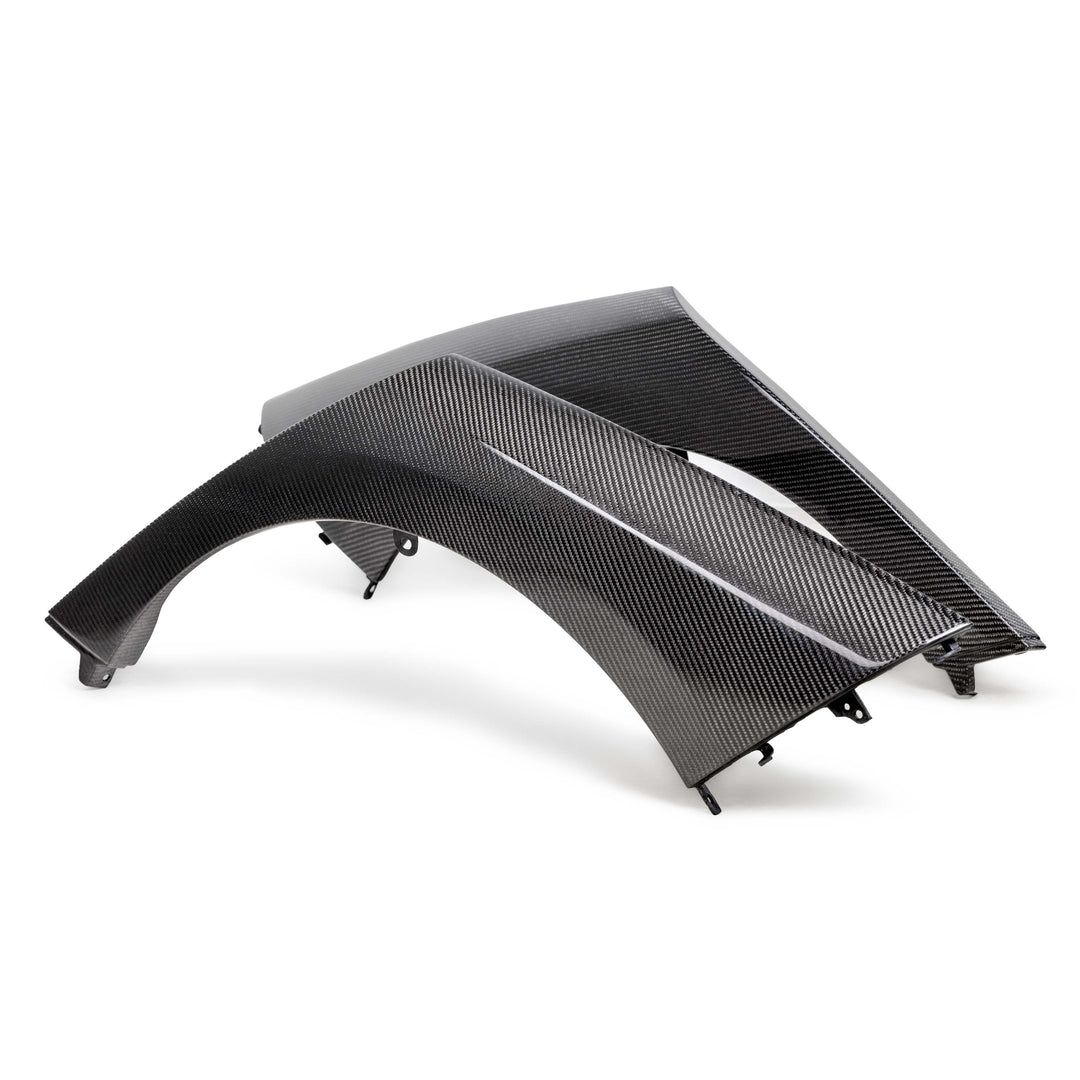 Seibon Carbon Fiber Rear Fender Trims for 2023-2026 Toyota GR Corolla - image 4