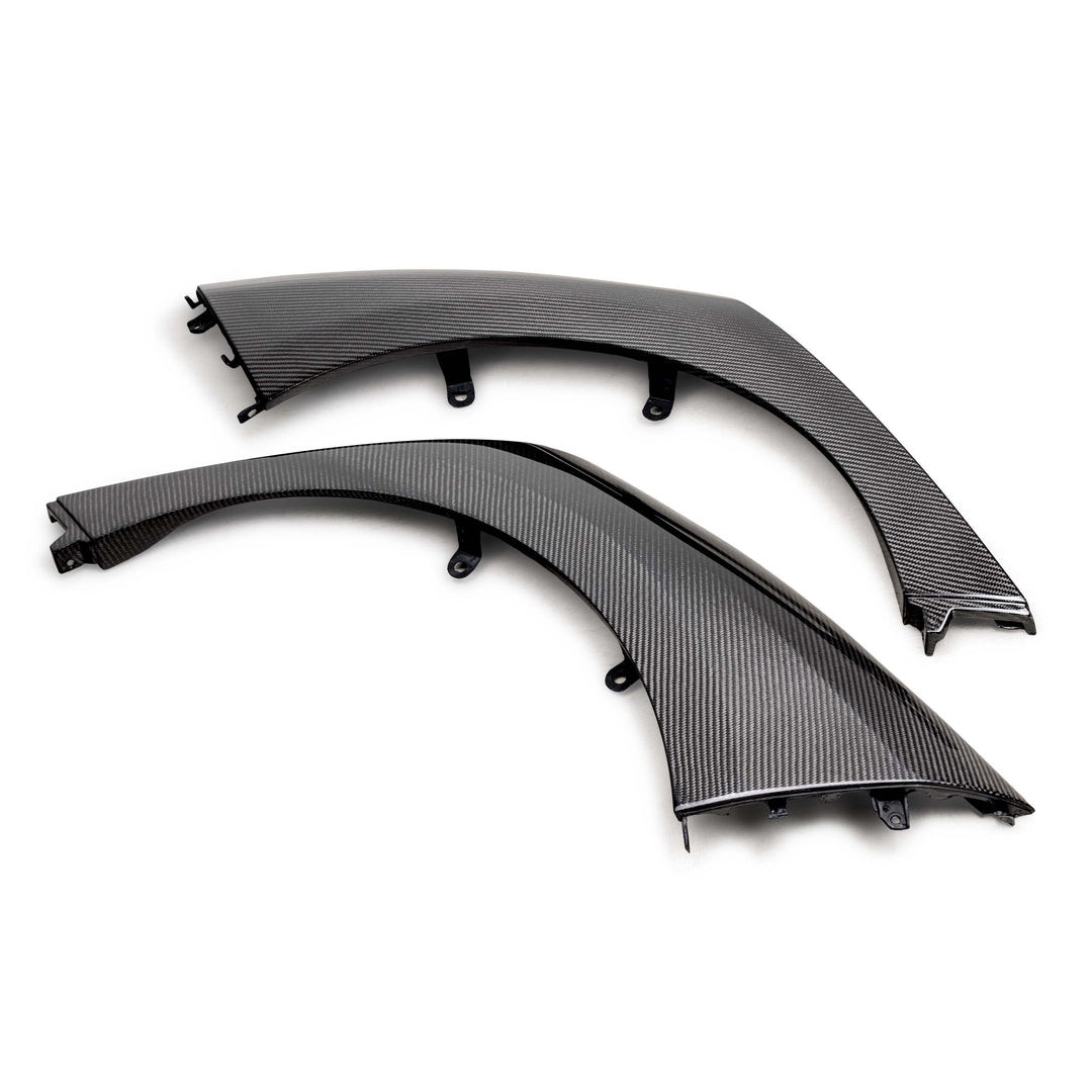 Seibon Carbon Fiber Rear Fender Trims for 2023-2026 Toyota GR Corolla - image 3