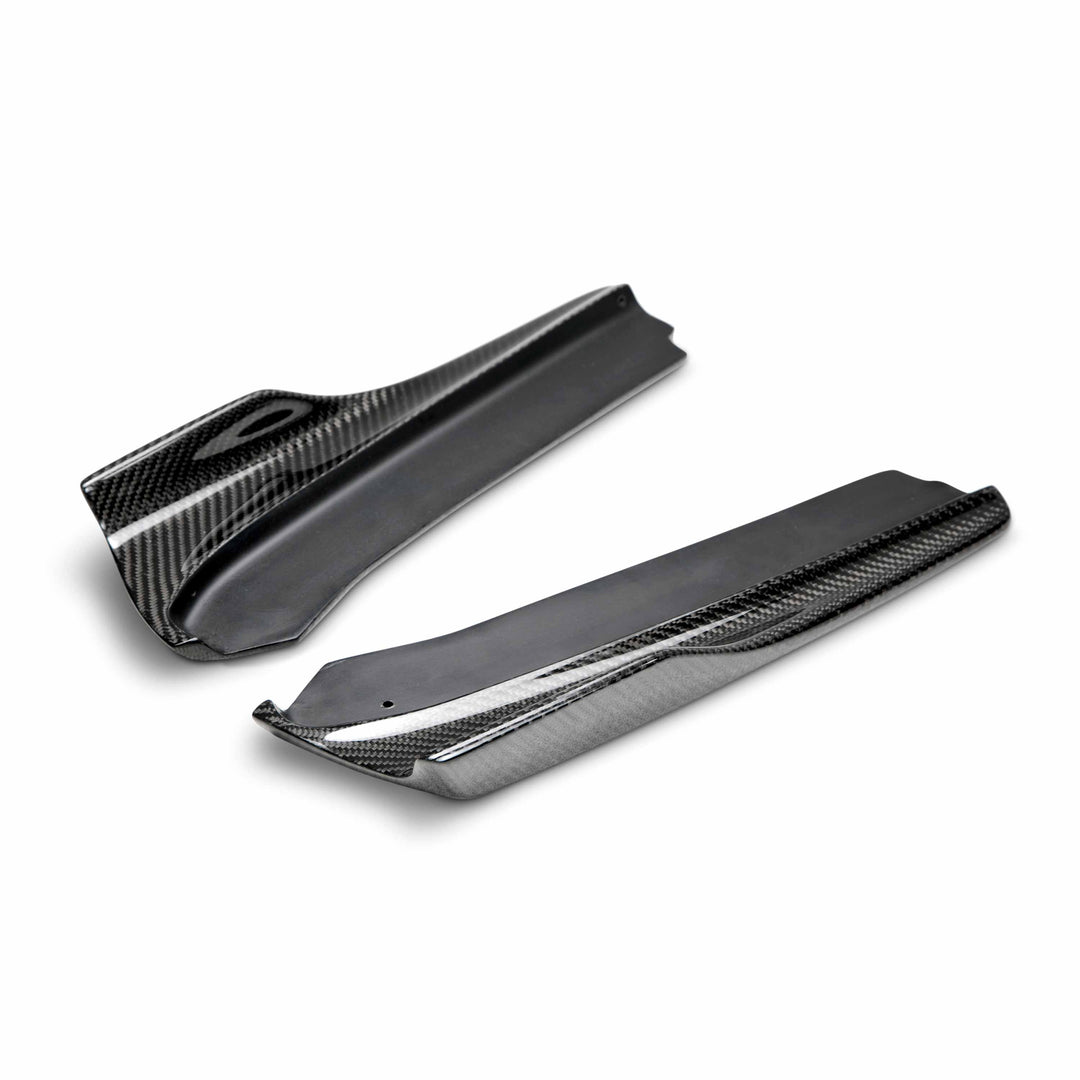 Seibon MB-Style Carbon Fiber rear lip for 2015-2021 Subaru WRX / STi - image 1