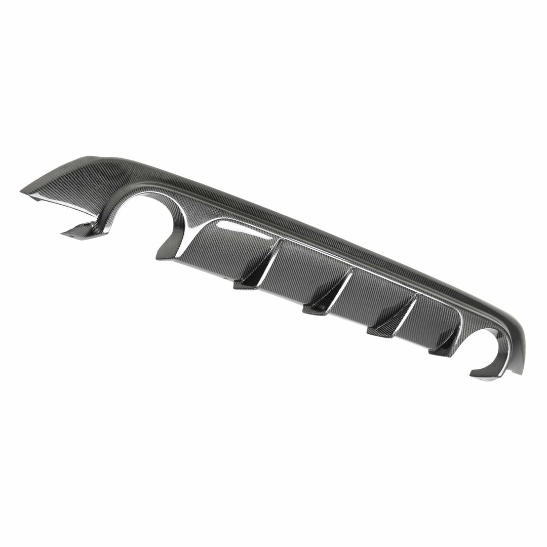 Seibon TB-Style Carbon Fiber rear lip for 2017-2022 Infiniti Q60 - image 1