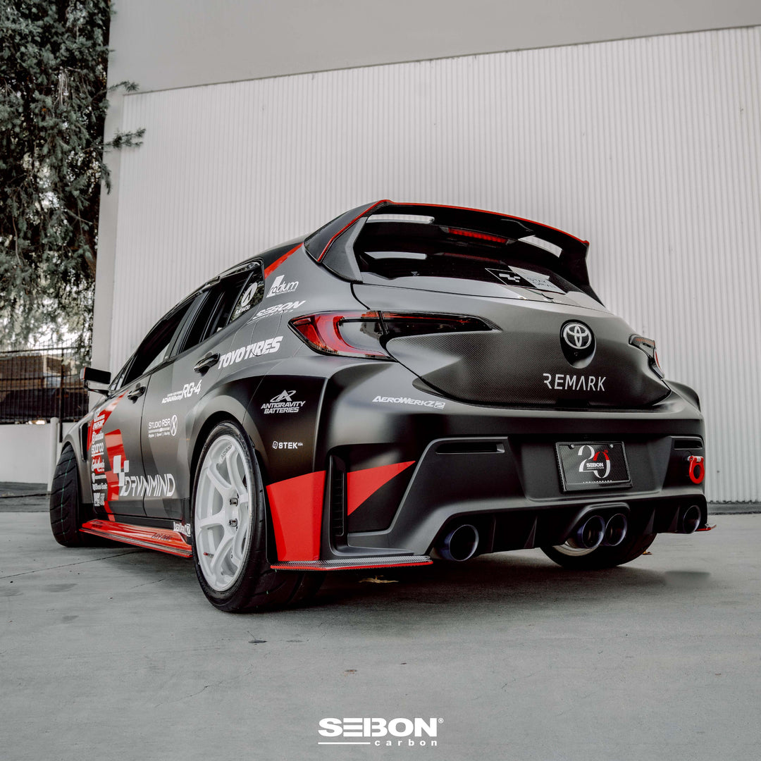 Seibon MB-Style Carbon Fiber rear lip for 2023-2026 Toyota GR Corolla - image 2