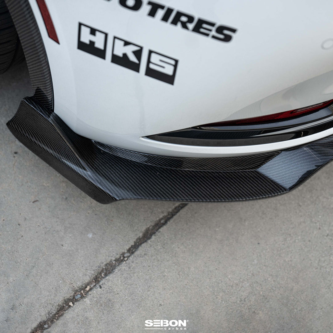 Seibon MB-Style Carbon Fiber Rear Lip for 2023-2026 Toyota Prius - image 7