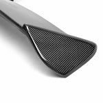 Load image into Gallery viewer, Seibon STI-Style Carbon Fiber rear spoiler for 2008-2014 Subaru WRX / Sti Hatchback - with LED brake light - image 3
