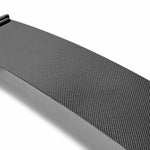 Load image into Gallery viewer, Seibon STI-Style Carbon Fiber rear spoiler for 2008-2014 Subaru WRX / STi Hatchback (shaved with no 3rd brake light) - image 3
