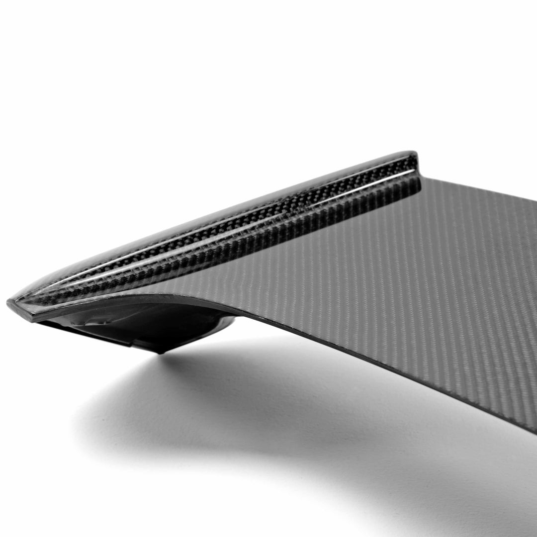 Seibon STI-Style Carbon Fiber rear spoiler for 2008-2014 Subaru WRX / STi Hatchback (shaved with no 3rd brake light) - image 5