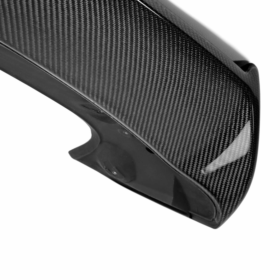Seibon STI-Style Carbon Fiber rear spoiler for 2008-2014 Subaru WRX / STi Hatchback (shaved with no 3rd brake light) - image 7