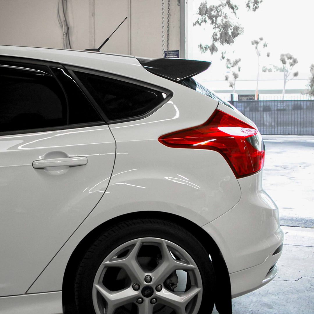Seibon OEM-Style Carbon Fiber rear spoiler for 2012-2014 Ford Focus - image 8
