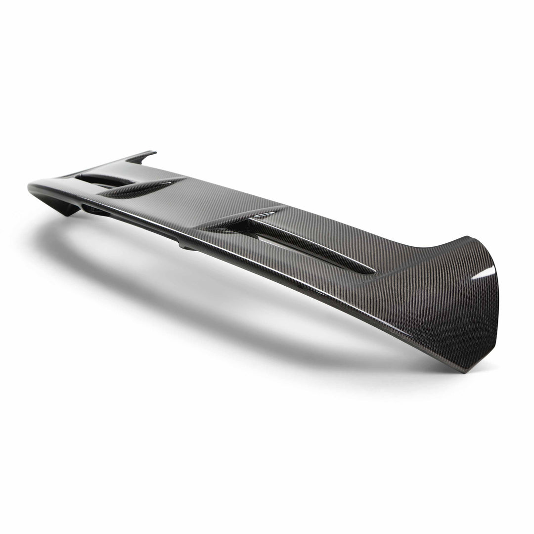 Seibon ST-Style Carbon Fiber rear spoiler for 2014-2019 Ford Fiesta Hatchback - image 2