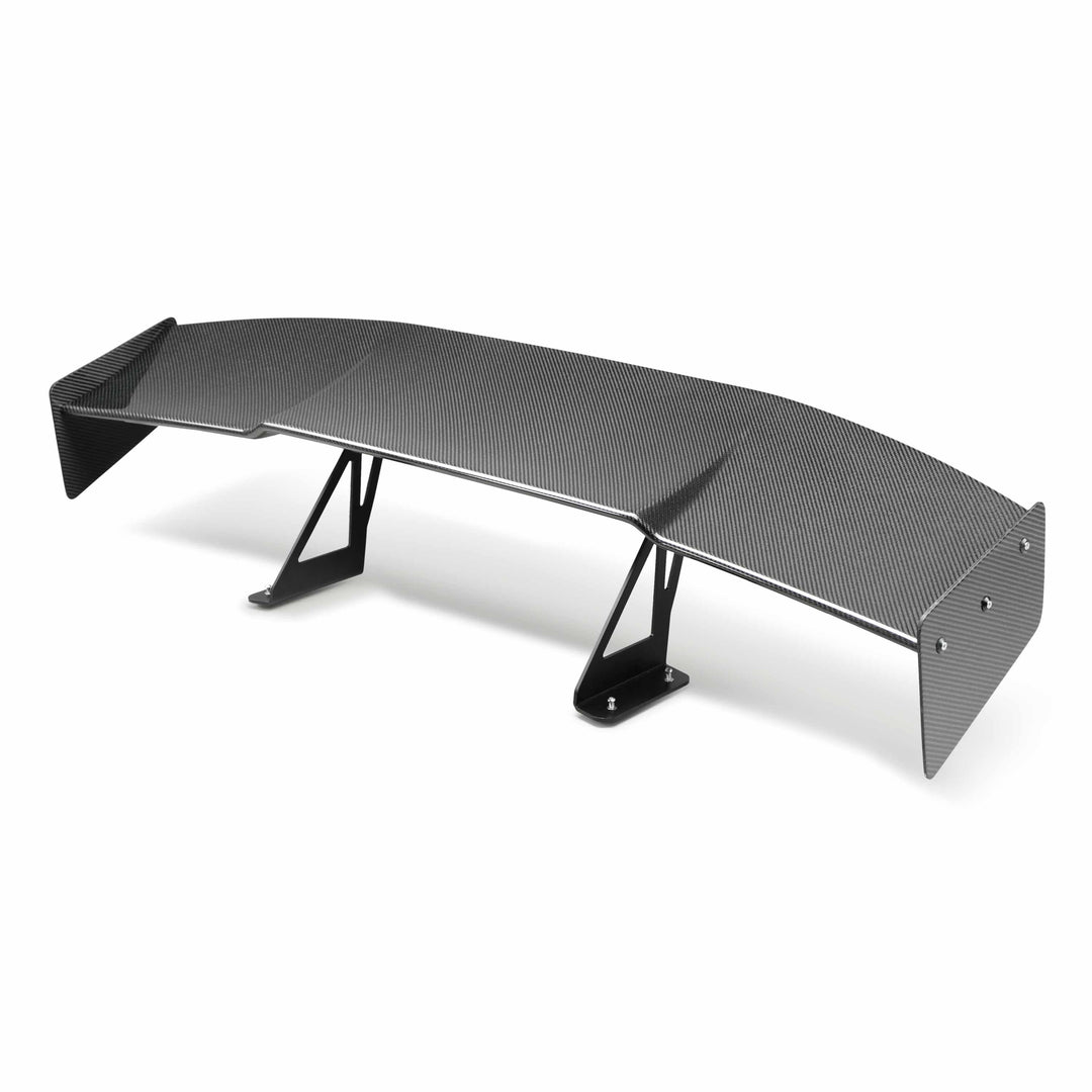 Seibon GT-Style Carbon Fiber rear spoiler for 2015-2021 Subaru WRX / STi - image 1