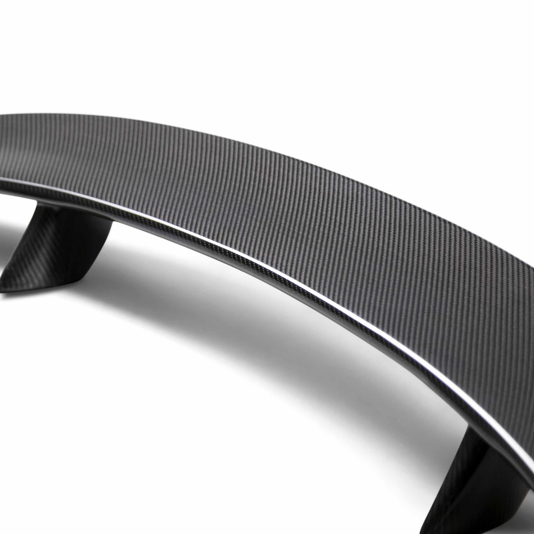 Seibon GT-Style Carbon Fiber rear spoiler for 2016-2021 Honda Civic Sedan - image 3