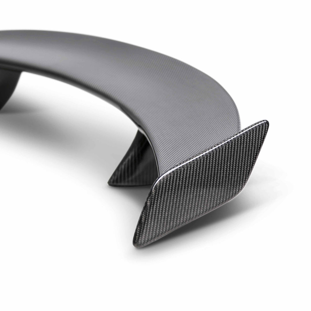 Seibon GT-Style Carbon Fiber rear spoiler for 2016-2021 Honda Civic Sedan - image 4