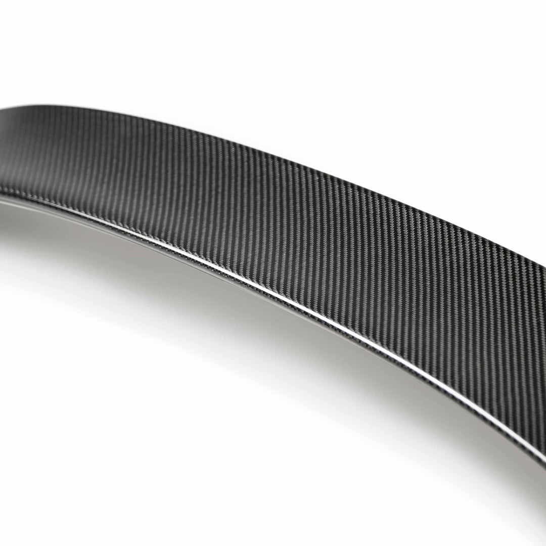 Seibon OEM-Style Carbon Fiber center for 2017-2021 Honda Civic Type R Rear Spoiler - image 3