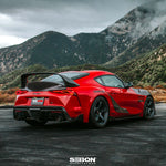 Load image into Gallery viewer, Seibon MB-Style Carbon Fiber rear spoiler for 2020-2026 Toyota GR Supra - image 7
