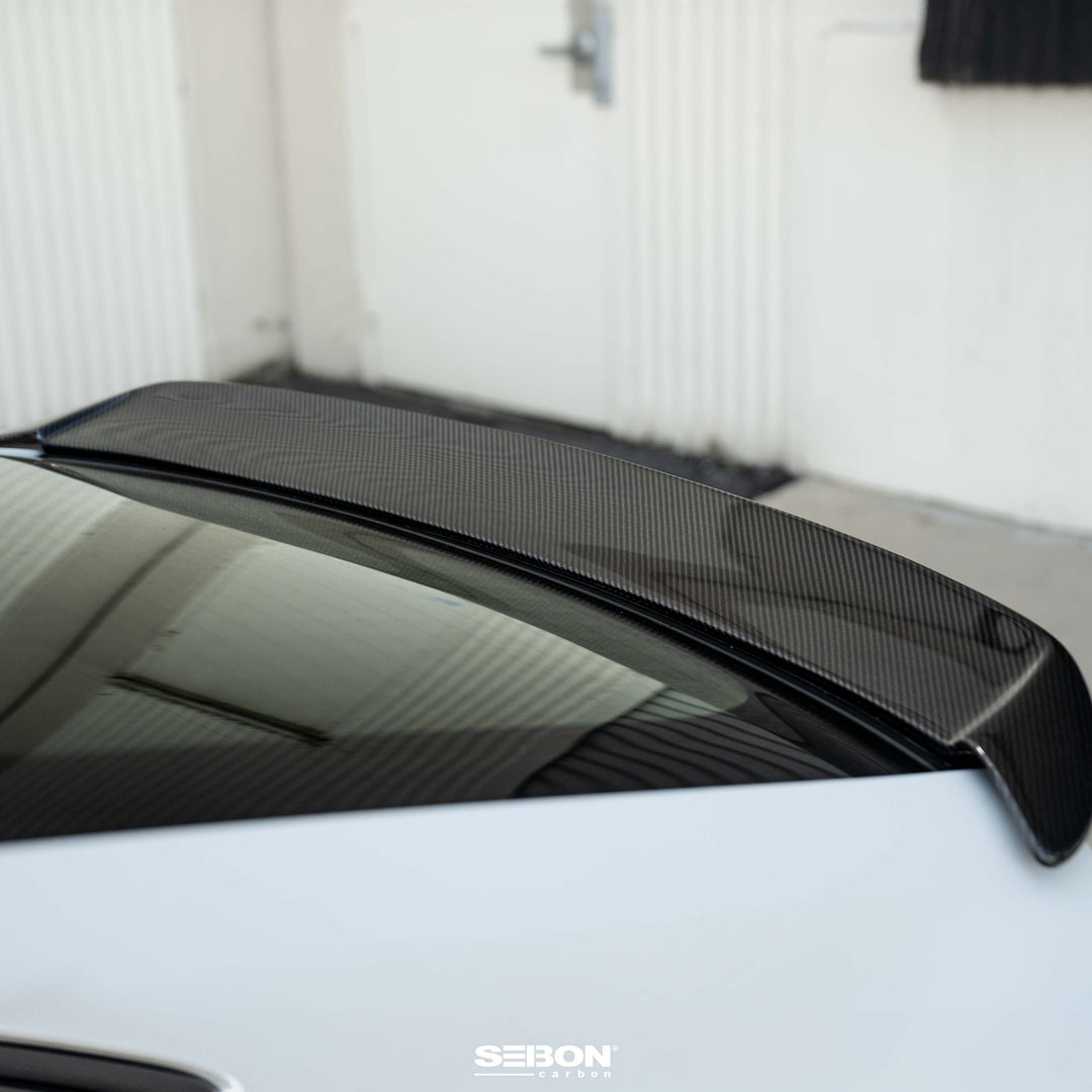 Seibon MB-Style Carbon Fiber Rear Spoiler for 2023-2026 Toyota Prius - image 8