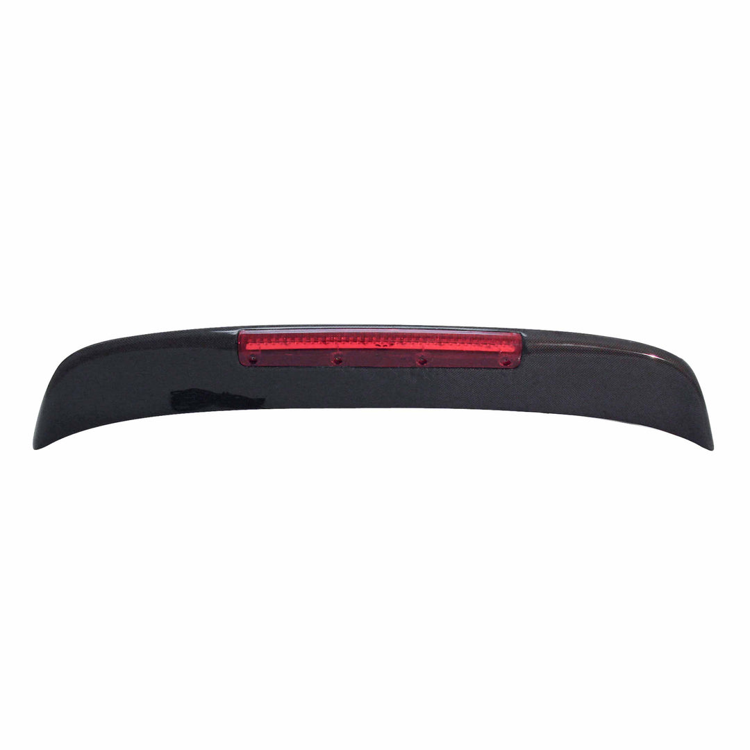 Seibon SP-Style Carbon Fiber rear spoiler w/LED for 1992-1995 Honda Civic Hatchback - image 3
