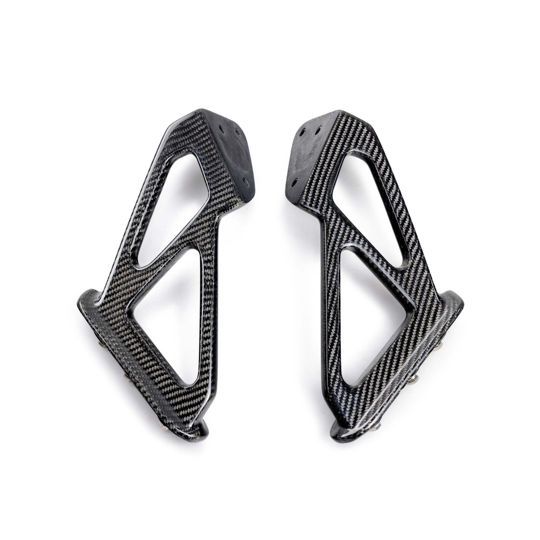 Seibon OEM-Style Carbon Fiber rear spoiler mounting bracket for 2023-2026 Honda Civic Type R - image 2
